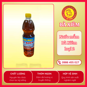 Nước mắm Bà Xiêm loại 2
