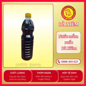 Nước mắm ruốc Bà Xiêm